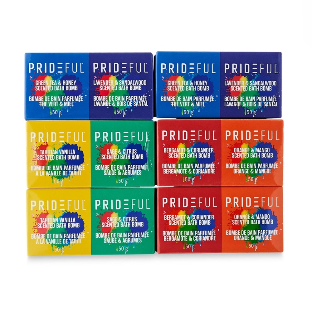 4/$15 🌻 NWT Prideful Bath Bomb Advent Calendar Set, 1.7 oz, 12 Piece - Picture 3 of 3